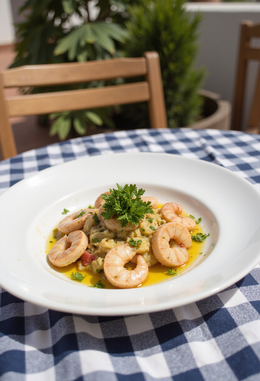 Delicious and authentic Ensalada de Pulpo a la Gallega ready to enjoy.