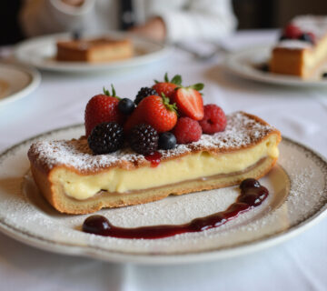 Finished No-Bake Cheesecake with fresh berries, La receta definitiva de Tarta De Queso Sin Horno.