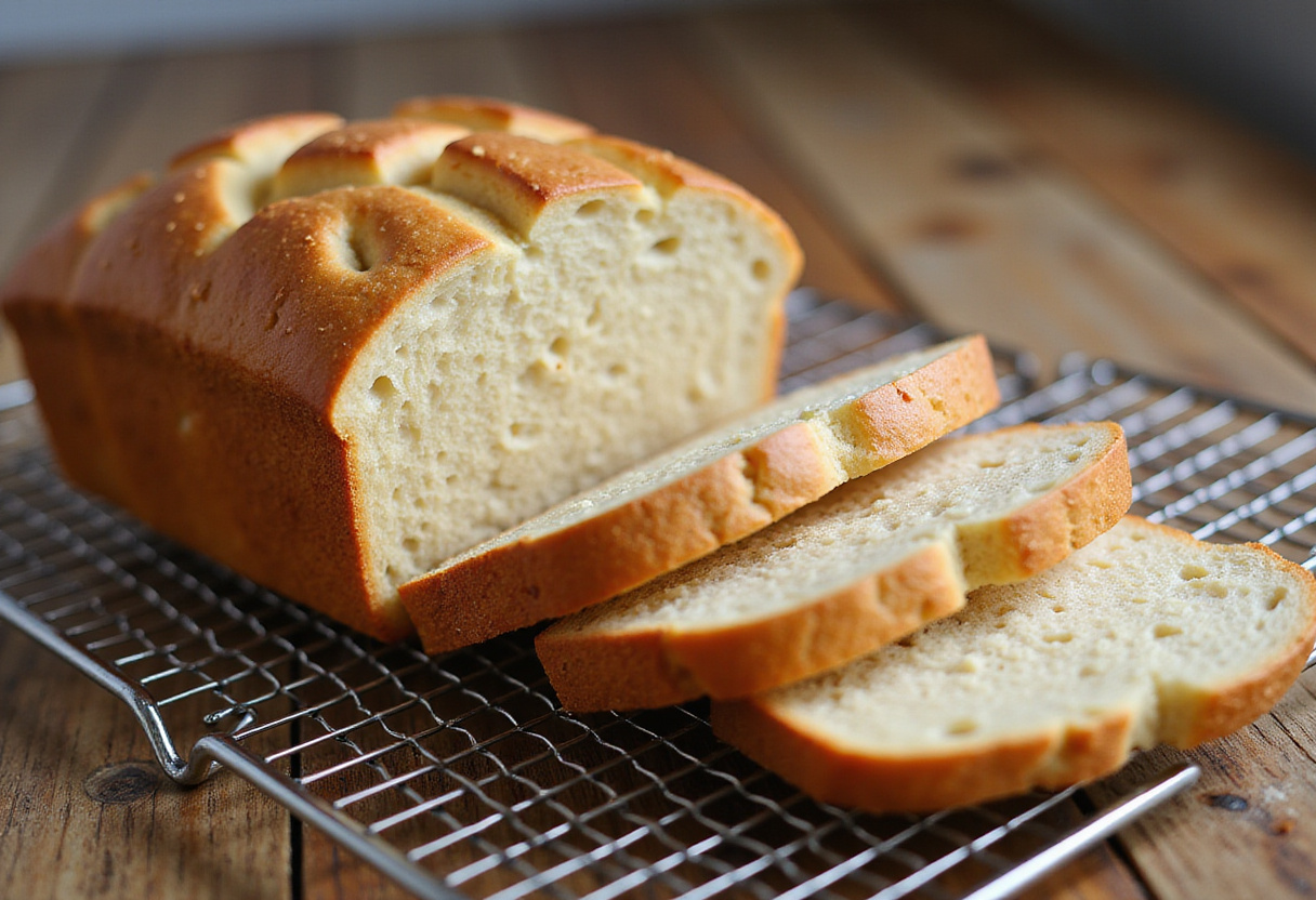 Delicious Keto Pan loaf, perfect for a low-carb diet.