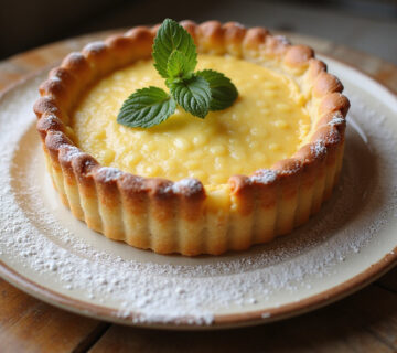 Grandma's style Thermomix Tarta De Queso, a traditional homemade cheesecake.