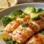 A vibrant plate of stir-fried beef with broccoli, glazed with a shiny honey and garlic sauce. The beef slices are tender and browned, paired with bright green broccoli florets, all arranged elegantly on a white plate with hints of garlic and honey drizzled atop.
