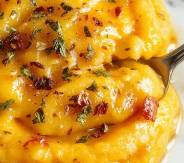A rustic, golden-brown loaf of pumpkin sourdough bread sits on a wooden cutting board, complemented by a small bowl of pumpkin puree, and garnished with a sprinkle of cinnamon. The bread's crust is textured and chewy, with a visible swirl of pumpkin and spices inside, and fresh pumpkin leaves and seeds decorate the scene, all set against a cozy, warmly lit kitchen background.