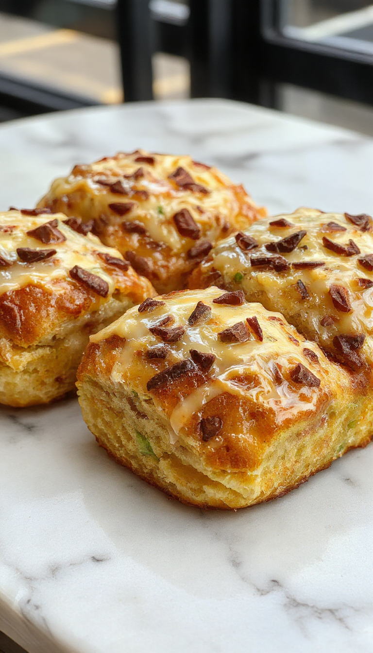 A freshly baked, golden-brown loaf of pumpkin bread sits on a rustic wooden table, garnished with a few pumpkin seeds on top. The bread's crust looks slightly crispy, with a tender, moist interior subtly visible through a small, sliced section. The loaf is placed alongside a small bowl of pumpkin seeds and a cinnamon stick, evoking warm autumn flavors, with natural lighting highlighting the bread's inviting, hearty texture.